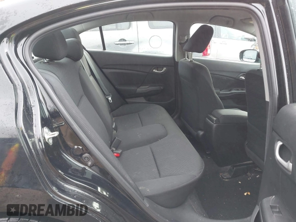 2014 Honda Civic Sedan LX with VIN 2HGFB2F58EH508904, listed as a IAAI auction lot 41522164 with 109,111 mi miles. Bid and sale history available at carsss.com. Image 8.