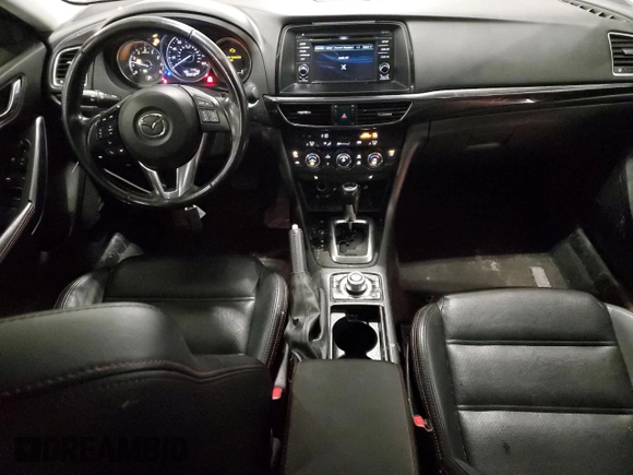 2014 Mazda 6 i Grand Touring with VIN JM1GJ1W65E1120536, listed as a Copart auction lot 51058525 with 85,850 mi miles and Salvage Title. Bid and sale history available at DreamBid. Image 8.