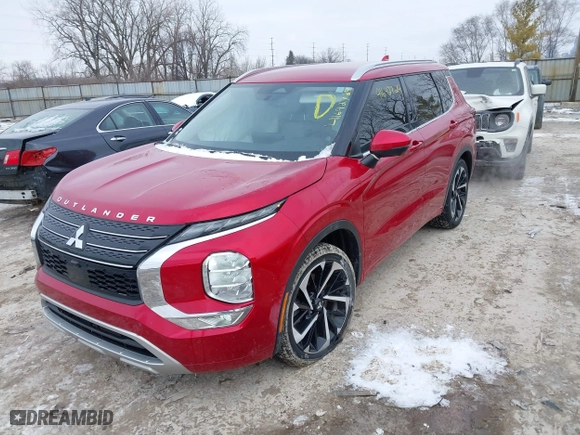 2022 Mitsubishi Outlander SEL with VIN JA4J3VA89NZ079985, listed as a IAAI auction lot 41642729 with 27,567 mi miles. Bid and sale history available at carsss.com. Image 17.