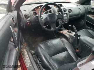2001 Mitsubishi Eclipse GT with VIN 4A3AE55H31E002215, listed as a Copart auction lot 43162935 with 168,713 mi miles and Salvage Title. Bid and sale history available at carsss.com. Image 8.