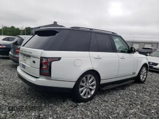 2017 Land Rover Range Rover HSE with VIN SALGS2FV1HA358780, listed as a Copart auction lot 60881385 with 18,432 mi miles and Salvage title. Bid and sale history available at DreamBid. Image 3.