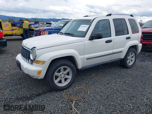 2005 Jeep Liberty Limited with VIN 1J4GK58K85W539895, listed as a IAAI auction lot 41869242 with 163,967 mi miles. Bid and sale history available at carsss.com. Image 2.