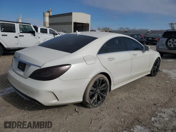 2016 Mercedes-Benz CLS 400 with VIN WDDLJ6FB8GA161891, listed as a Copart auction lot 87276124 with 93,133 mi miles and Salvage title. Bid and sale history available at DreamBid. Image 3.