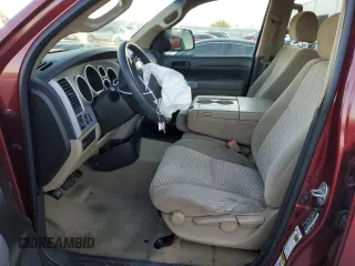 2007 Toyota Tundra SR5 with VIN 5TBRT54187S451286, listed as a Copart auction lot 42218595 with Not Provided miles and Salvage Title. Bid and sale history available at DreamBid. Image 7.