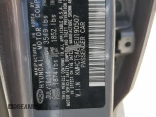 2014 Hyundai Accent GS with VIN KMHCT5AE6EU190507, listed as a Copart auction lot 47562454 with 29,354 mi miles and Salvage Title. Bid and sale history available at carsss.com. Image 12.