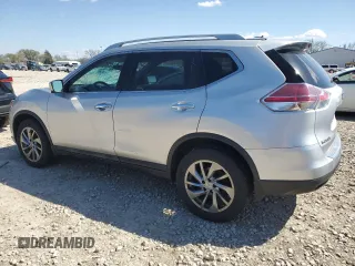 2015 Nissan Rogue SL with VIN 5N1AT2MV1FC896891, listed as a Copart auction lot 52155925 with 130,654 mi miles and Salvage Title. Bid and sale history available at carsss.com. Image 2.