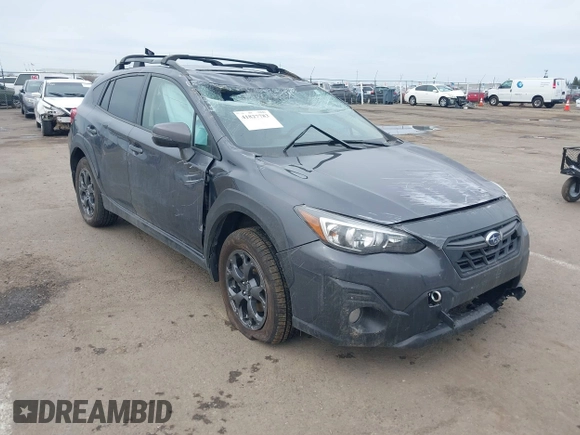 2023 Subaru Crosstrek Sport with VIN JF2GTHSC3PH279405, listed as a IAAI auction lot 41827783 with 19,711 mi miles. Bid and sale history available at carsss.com. Image 1.