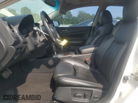 2011 Nissan Maxima SV with VIN 1N4AA5AP6BC806085, listed as a Copart auction lot 59541205 with 129,367 mi miles and Salvage title. Bid and sale history available at DreamBid. Image 7.
