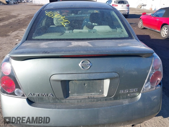 2005 Nissan Altima SE with VIN 1N4BL11E65C118744, listed as a IAAI auction lot 41390942 with 1 mi miles. Bid and sale history available at carsss.com. Image 16.