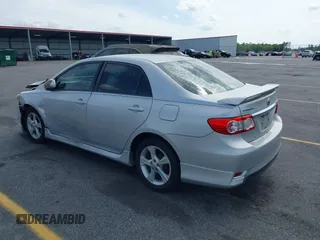 2013 Toyota Corolla L with VIN 5YFBU4EE7DP133536, listed as a IAAI auction lot 42067296 with 217,372 mi miles. Bid and sale history available at carsss.com. Image 3.