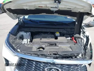 2024 Infiniti QX60 Luxe with VIN 5N1DL1FR2RC354193, listed as a IAAI auction lot 41829558 with 7,748 mi miles and . Bid and sale history available at DreamBid. Image 10.