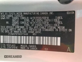 2004 Lexus RX 330 with VIN 2T2GA31U14C011448, listed as a Copart auction lot 71842064 with 188,074 mi miles and Non Repairable. Bid and sale history available at carsss.com. Image 14.