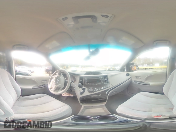 2013 Toyota Sienna LE AAS with VIN 5TDKK3DC1DS354105, listed as a Copart auction lot 51360675 with 114,973 mi miles and Salvage Title. Bid and sale history available at DreamBid. Image 14.