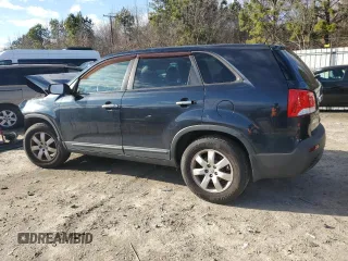 2012 Kia Sorento LX with VIN 5XYKT4A11CG251848, listed as a Copart auction lot 48015425 with 182,134 mi miles and Salvage Title. Bid and sale history available at DreamBid. Image 2.