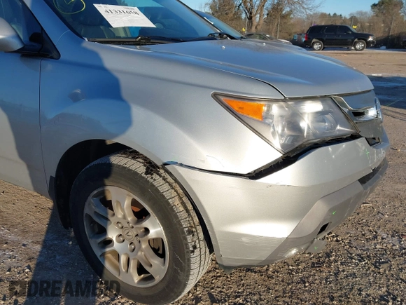2008 Acura MDX Tech Pkg with VIN 2HNYD28388H517601, listed as a IAAI auction lot 41331658 with 172,246 mi miles. Bid and sale history available at carsss.com. Image 12.