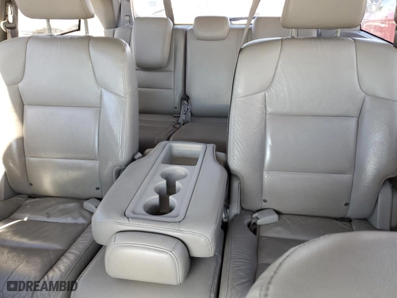 2011 Honda Odyssey EX-L with VIN 5FNRL5H6XBB095059, listed as a Copart auction lot 47368985 with 217,084 mi miles and Salvage Title. Bid and sale history available at carsss.com. Image 10.