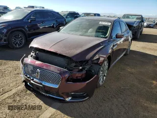 2017 Lincoln Continental Reserve with VIN 1LN6L9NC8H5618895, listed as a Copart auction lot 66710162 with 53,631 mi miles. Bid and sale history available at carsss.com. Image 2.