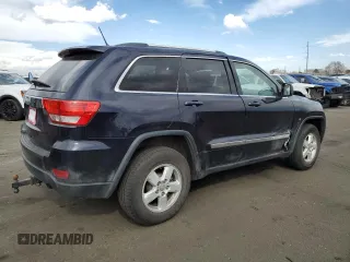 2011 Jeep Grand Cherokee Laredo with VIN 1J4RR4GG8BC660743, listed as a Copart auction lot 46537665 with 75,758 mi miles and Salvage Title. Bid and sale history available at carsss.com. Image 3.