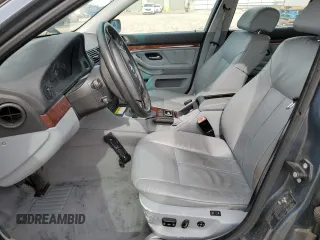 2001 BMW 5 Series 530iA with VIN WBADT63441CF04898, listed as a Copart auction lot 80663384 with 0 mi miles and Salvage Title. Bid and sale history available at carsss.com. Image 7.