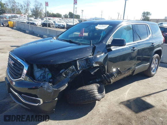 2019 GMC Acadia SLE with VIN 1GKKNKLA2KZ293381, listed as a IAAI auction lot 41378807 with 143,131 mi miles. Bid and sale history available at carsss.com. Image 16.