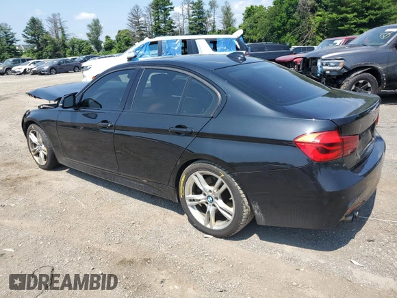 2016 BMW 3 Series 328i with VIN WBA8E9G5XGNT45329, listed as a Copart auction lot 63926275 with 52,085 mi miles and Salvage title. Bid and sale history available at DreamBid. Image 2.