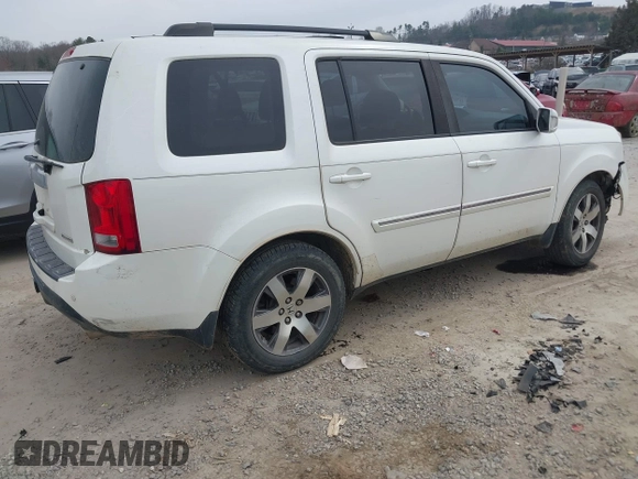 2013 Honda Pilot Touring with VIN 5FNYF3H98DB025516, listed as a IAAI auction lot 41767097 with 202,908 mi miles and . Bid and sale history available at DreamBid. Image 4.