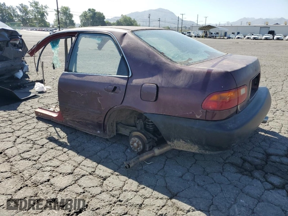 1995 Honda Civic z VIN JHMEH9595SS020504, wystawiony jako Copart lot #57271565 z przebiegiem Nie podano mil oraz Nie do naprawy • Non repairable. Historia ofert i sprzedaży dostępna na DreamBid. Obrazek 2.