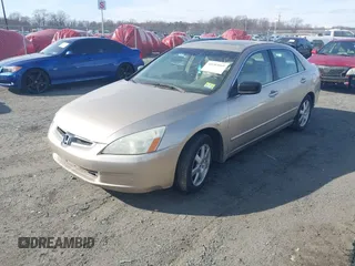 2005 Honda Accord EX-L z VIN 1HGCM665X5A034702, wystawiony jako IAAI lot #41683069 z przebiegiem 232 931 mil mil oraz . Historia ofert i sprzedaży dostępna na DreamBid. Obrazek 2.