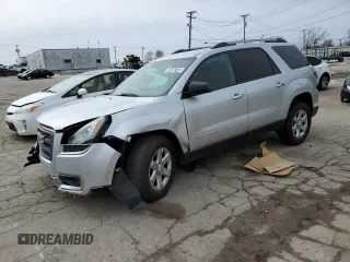 2013 GMC Acadia SLE z VIN 1GKKRNED5DJ218611, wystawiony jako Copart lot #49286745 z przebiegiem 75 030 mil mil oraz Czysty tytuł • Clean title. Historia ofert i sprzedaży dostępna na DreamBid. Obrazek 1.