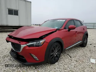 2017 Mazda CX-3 Grand Touring with VIN JM1DKFD79H0162503, listed as a Copart auction lot 44717205 with 102,013 mi miles and Salvage Title. Bid and sale history available at carsss.com. Image 1.