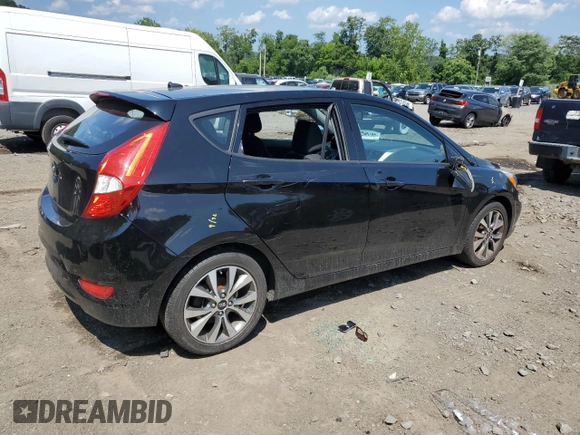 2016 Hyundai Accent Sport with VIN KMHCU5AE6GU246753, listed as a Copart auction lot 61643103 with 86,198 mi miles. Bid and sale history available at carsss.com. Image 3.