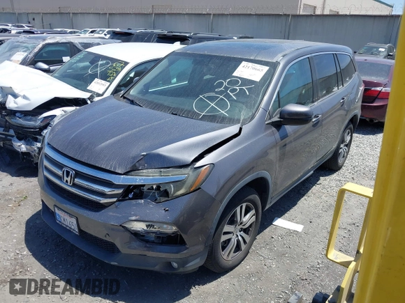 2016 Honda Pilot EX-L z VIN 5FNYF5H59GB040426, wystawiony jako IAAI lot #42170665 z przebiegiem 69 569 mil mil oraz . Historia ofert i sprzedaży dostępna na DreamBid. Obrazek 19.