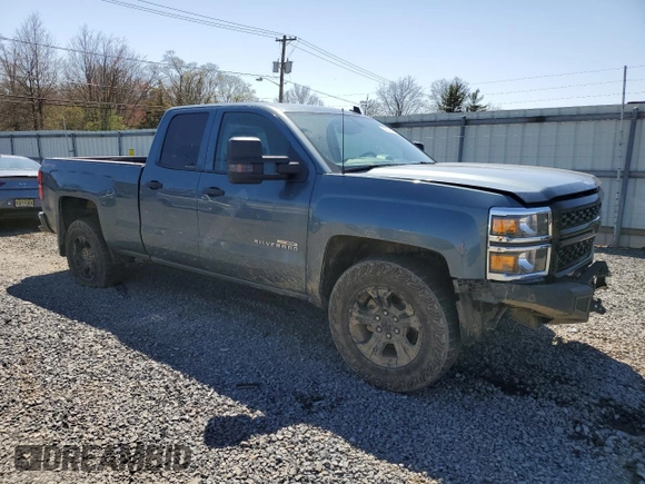 2014 Chevrolet Silverado 1500 LT with VIN 1GCVKREC1EZ370027, listed as a Copart auction lot 52674545 with 84,448 mi miles and Salvage Title. Bid and sale history available at DreamBid. Image 4.