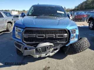 2019 Ford F-150 Raptor with VIN 1FTFW1RG2KFA54737, listed as a Copart auction lot 42795255 with 105,012 mi miles and Salvage Title. Bid and sale history available at carsss.com. Image 5.