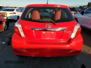 2014 Toyota Yaris L with VIN VNKKTUD34EA008106, listed as a Copart auction lot 44619425 with 205,544 mi miles and Salvage Title. Bid and sale history available at carsss.com. Image 6.