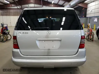 1999 Mercedes-Benz M-Class with VIN 4JGAB72EXXA086000, listed as a Copart auction lot 41435945 with 198,368 mi miles and Clean Title. Bid and sale history available at carsss.com. Image 6.