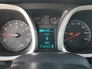 2016 Chevrolet Equinox LS with VIN 2GNALBEKXG1124218, listed as a Copart auction lot 52118785 with 44,870 mi miles and Salvage Title. Bid and sale history available at carsss.com. Image 9.