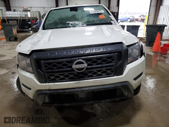 2024 Nissan Frontier S with VIN 1N6ED1CM3RN641994, listed as a Copart auction lot 47809215 with 26,360 mi miles and Salvage Title. Bid and sale history available at carsss.com. Image 5.