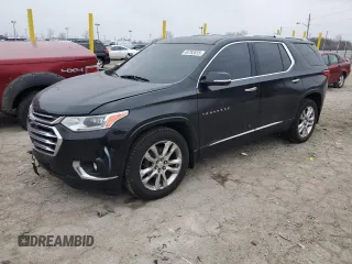 2018 Chevrolet Traverse High Country with VIN 1GNEVKKW8JJ152583, listed as a Copart auction lot 44783535 with 121,905 mi miles and Salvage title. Bid and sale history available at DreamBid. Image 1.
