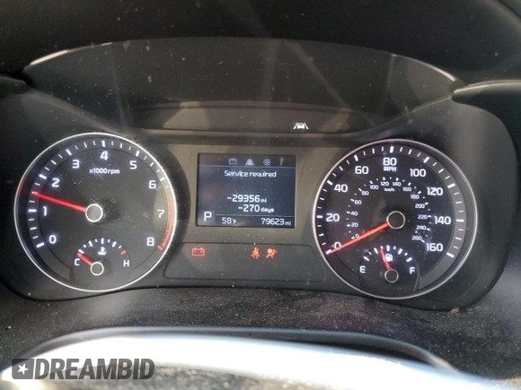 2019 Kia Forte LXS z VIN 3KPF24AD1KE119926, wystawiony jako Copart lot #49107035 z przebiegiem 79 623 mil mil oraz Szkoda całkowita • Salvage title. Historia ofert i sprzedaży dostępna na DreamBid. Obrazek 9.