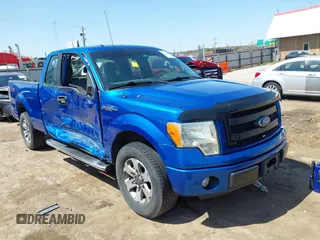 2014 Ford F-150 XL with VIN 1FTFX1CF0EFB67698, listed as a IAAI auction lot 41977705 with 144,156 mi miles and . Bid and sale history available at DreamBid. Image 1.