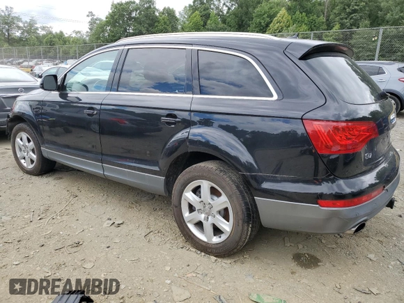 2014 Audi Q7 3.0T Premium with VIN WA1CGAFE3ED020786, listed as a Copart auction lot 63790064 with 0 mi miles and Salvage Title. Bid and sale history available at carsss.com. Image 2.