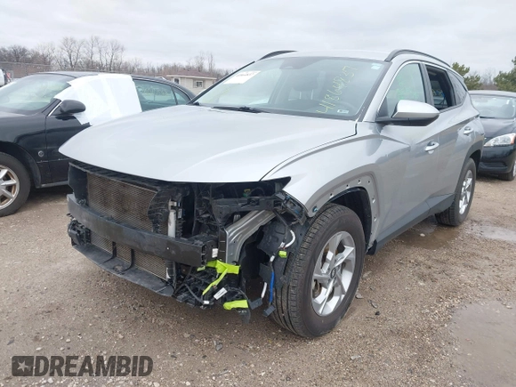 2024 Hyundai Tucson SEL with VIN 5NMJBCDE4RH316729, listed as a IAAI auction lot 41864837 with 46,281 mi miles. Bid and sale history available at carsss.com. Image 6.