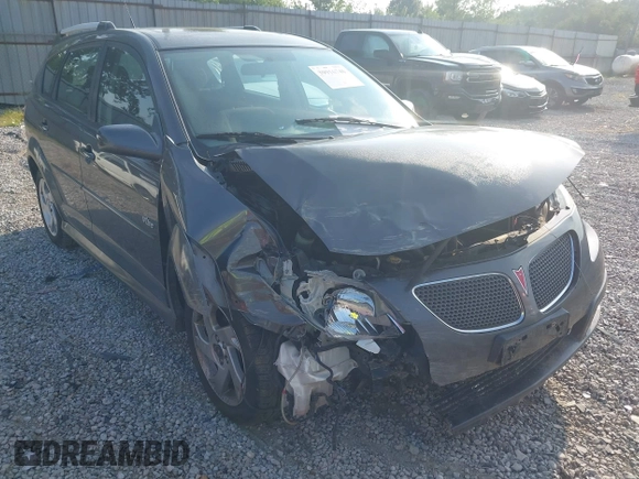 2008 Pontiac Vibe with VIN 5Y2SL65838Z424393, listed as a IAAI auction lot 39916746 with 1 mi miles. Bid and sale history available at carsss.com. Image 6.