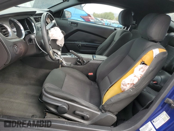 2014 Ford Mustang V6 with VIN 1ZVBP8AM1E5285089, listed as a Copart auction lot 48052615 with Not Provided miles and Salvage Title. Bid and sale history available at carsss.com. Image 7.