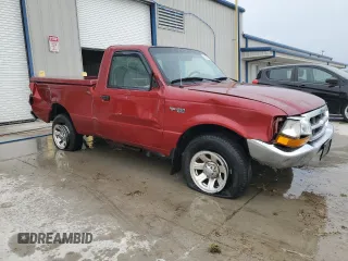 2000 Ford Ranger XL with VIN 1FTYR10C1YPC03166, listed as a Copart auction lot 51484215 with 116,072 mi miles and Salvage Title. Bid and sale history available at carsss.com. Image 4.