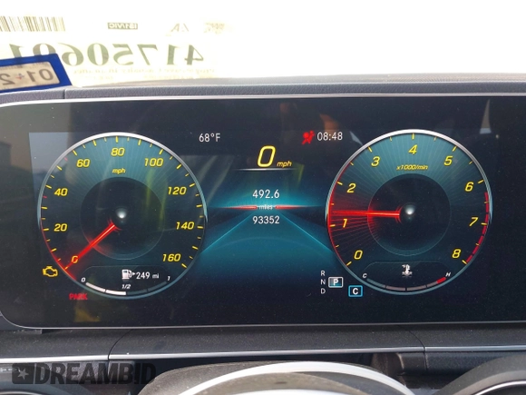 2020 Mercedes-Benz GLE 350 z VIN 4JGFB4JB6LA116843, wystawiony jako IAAI lot #41750691 z przebiegiem 93 352 mil mil oraz . Historia ofert i sprzedaży dostępna na DreamBid. Obrazek 7.