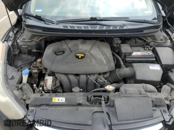 2012 Hyundai Elantra GLS с VIN KMHDH4AE2CU228649, выставлен на аукционе Copart как лот 54673325 с пробегом 188 569 миль миль и Списание • Salvage title. История ставок и продаж доступна на DreamBid. Изображение 11.