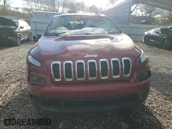 2016 Jeep Cherokee Altitude with VIN 1C4PJLAB3GW128172, listed as a Copart auction lot 87269934 with 42,303 mi miles and Salvage Title. Bid and sale history available at DreamBid. Image 5.