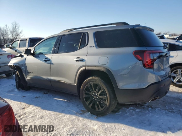 2023 GMC Acadia SLT with VIN 1GKKNMLSXPZ262018, listed as a Copart auction lot 41457865 with 20,694 mi miles and Salvage Title. Bid and sale history available at DreamBid. Image 2.